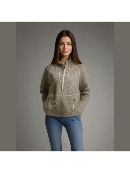 The North Face Tops - The North Face Women's XL Gray Full-Zip Hoodie Sweatshirt